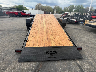 New 2024 TETON TRAILER 83X22 Equipment Trailer