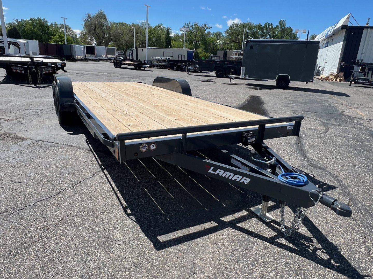 New 2024 Lamar Trailers 83X18 Car Hauler