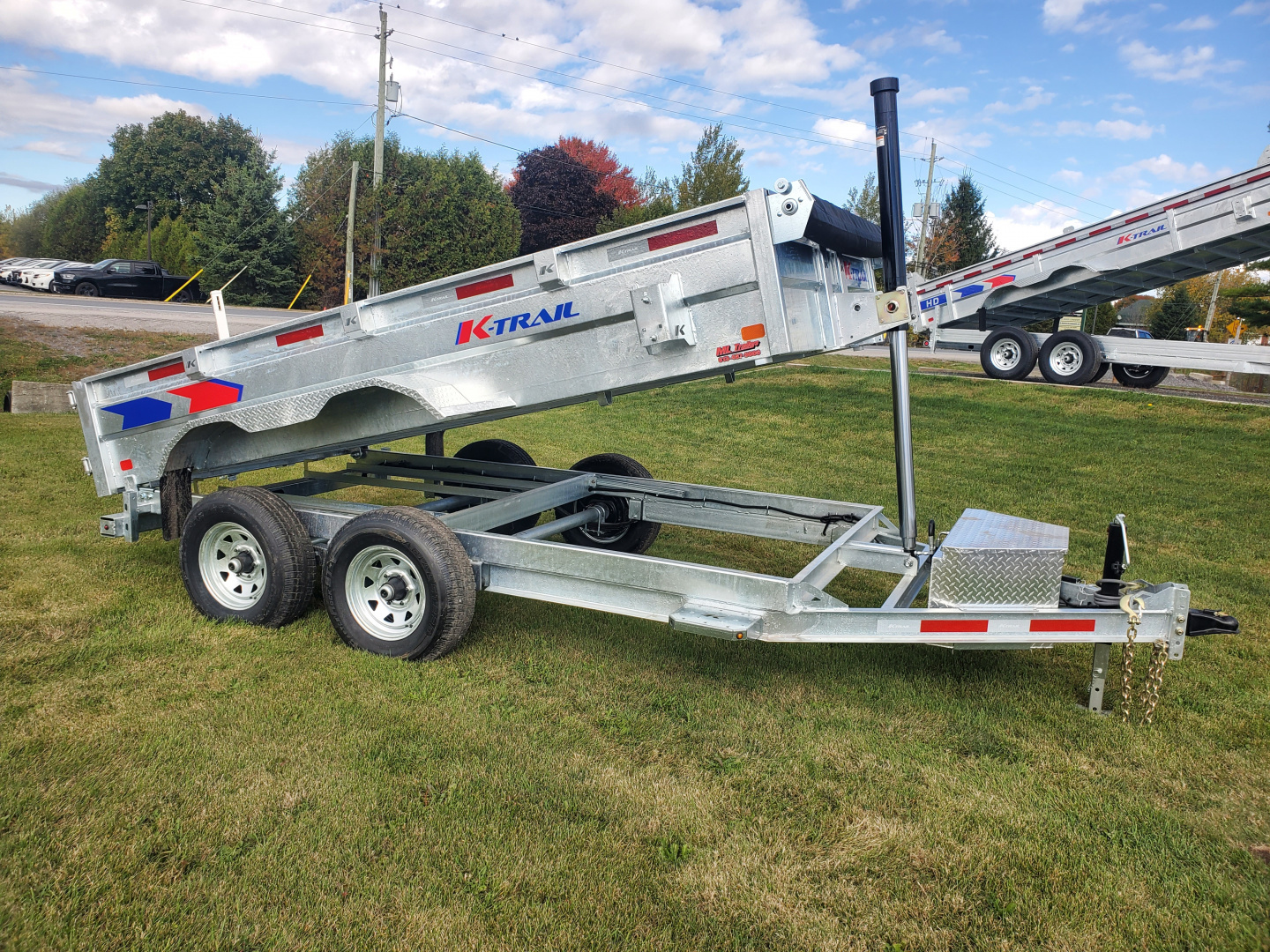New 2026 K-Trail D612-10-SS Dump Trailer