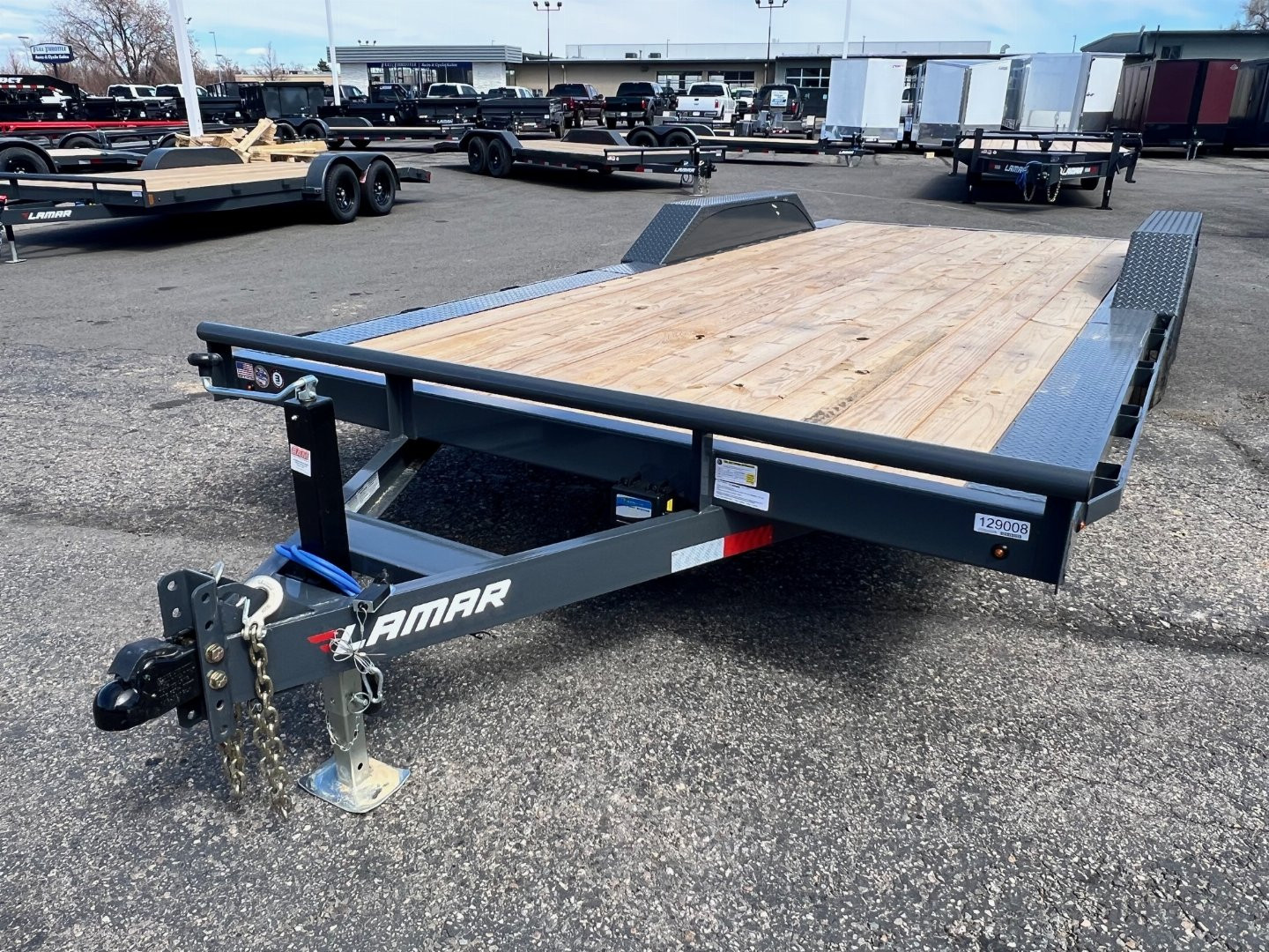 New 2024 Lamar Trailers 102X20 Car Hauler