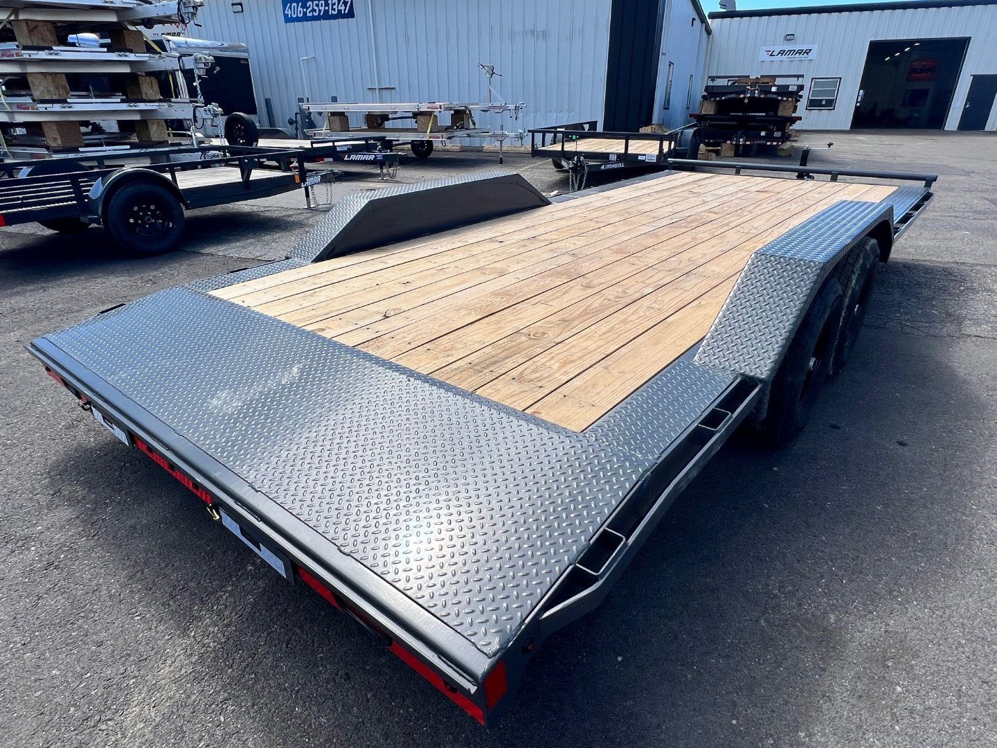 New 2024 Lamar Trailers 102X20 Car Hauler