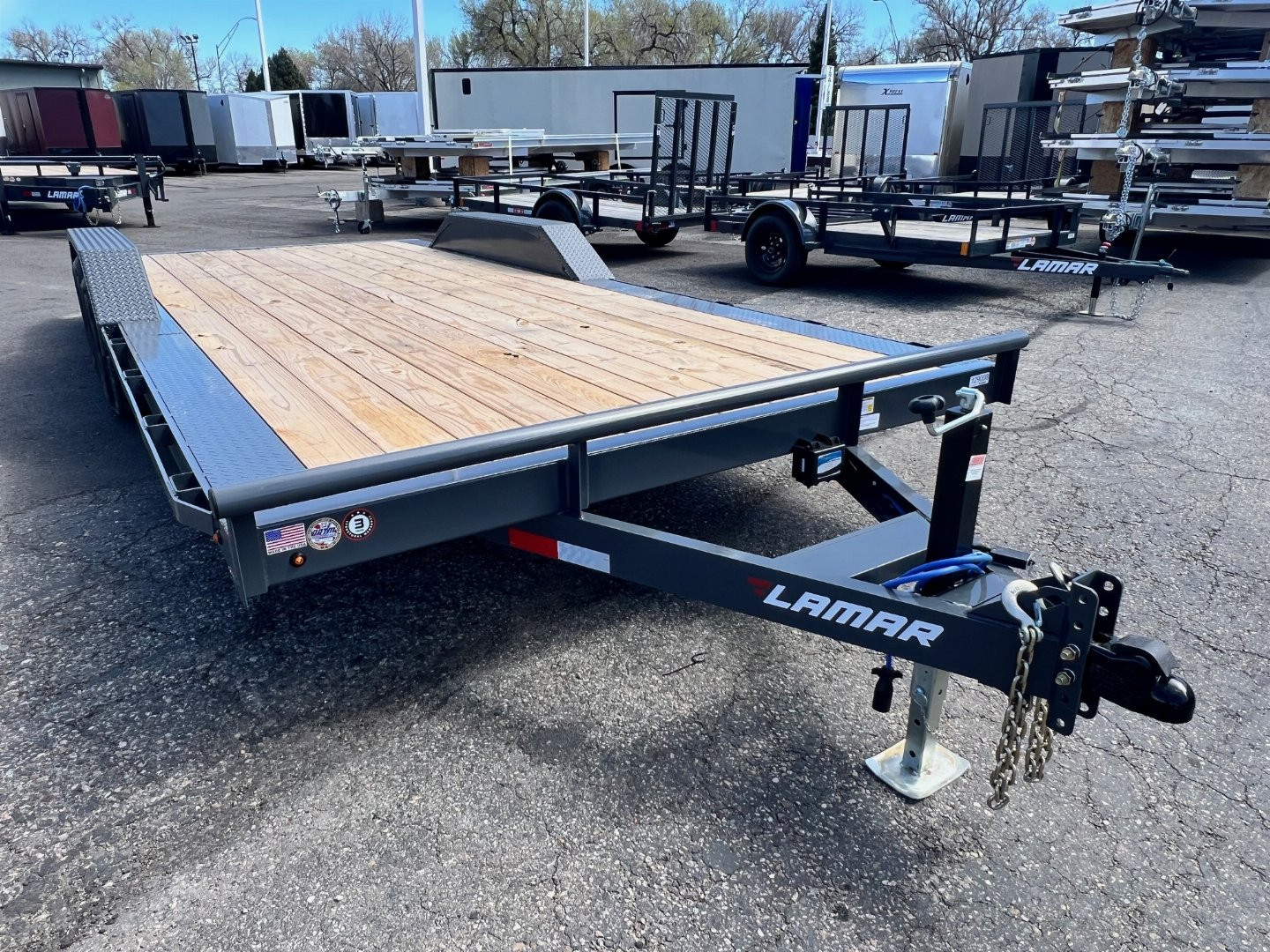 New 2024 Lamar Trailers 102X20 Car Hauler