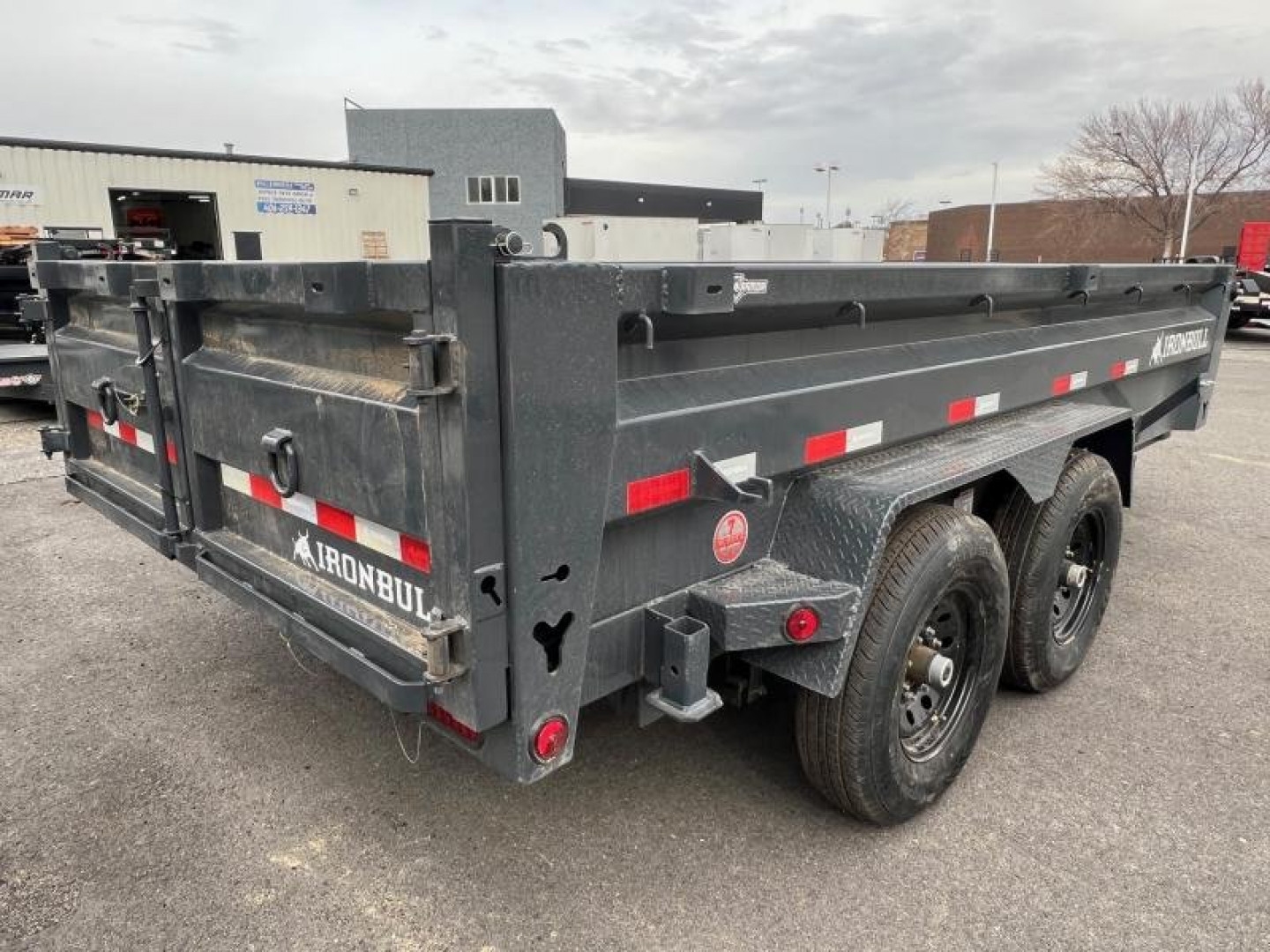 New 2024 Iron Bull 83X14 Dump Trailer