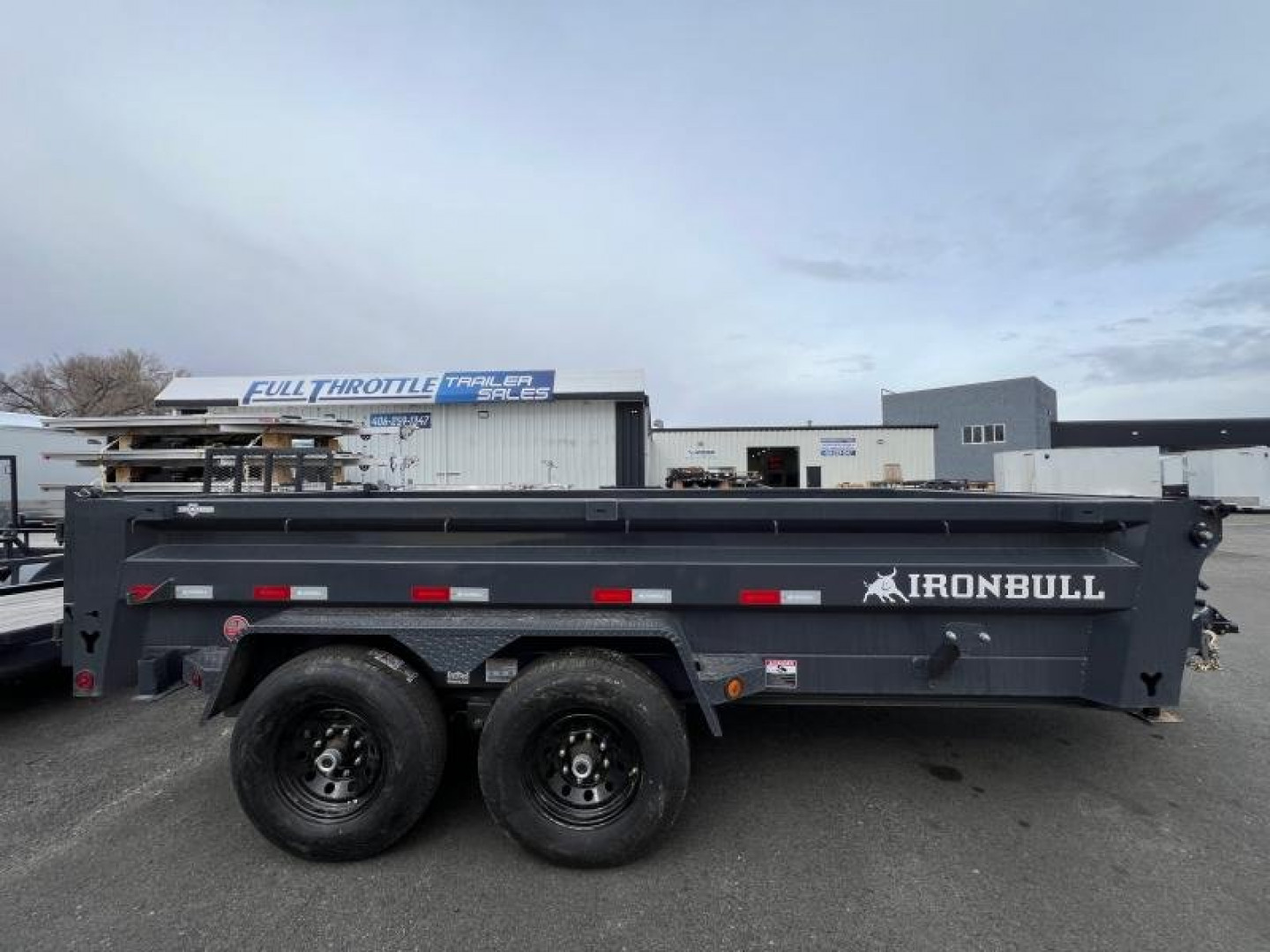 New 2024 Iron Bull 83X14 Dump Trailer