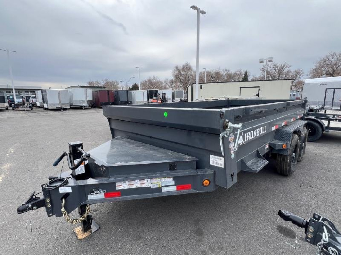 New 2024 Iron Bull 83X14 Dump Trailer