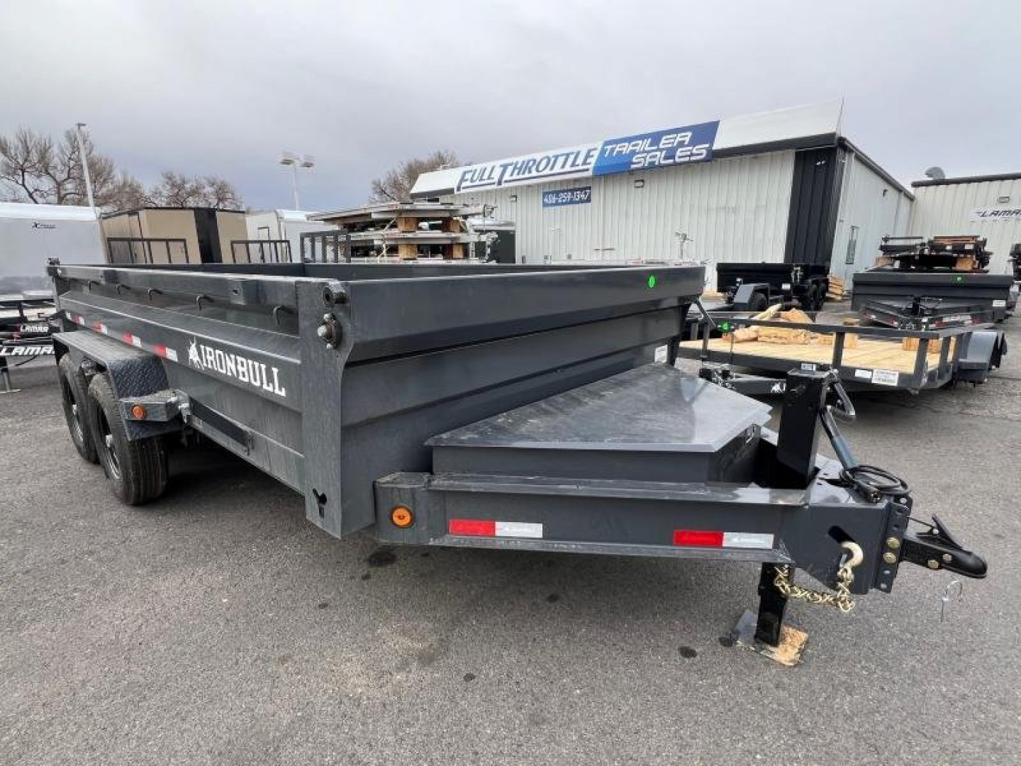 New 2024 Iron Bull 83X14 Dump Trailer
