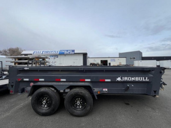 New 2024 Iron Bull 83X14 Dump Trailer
