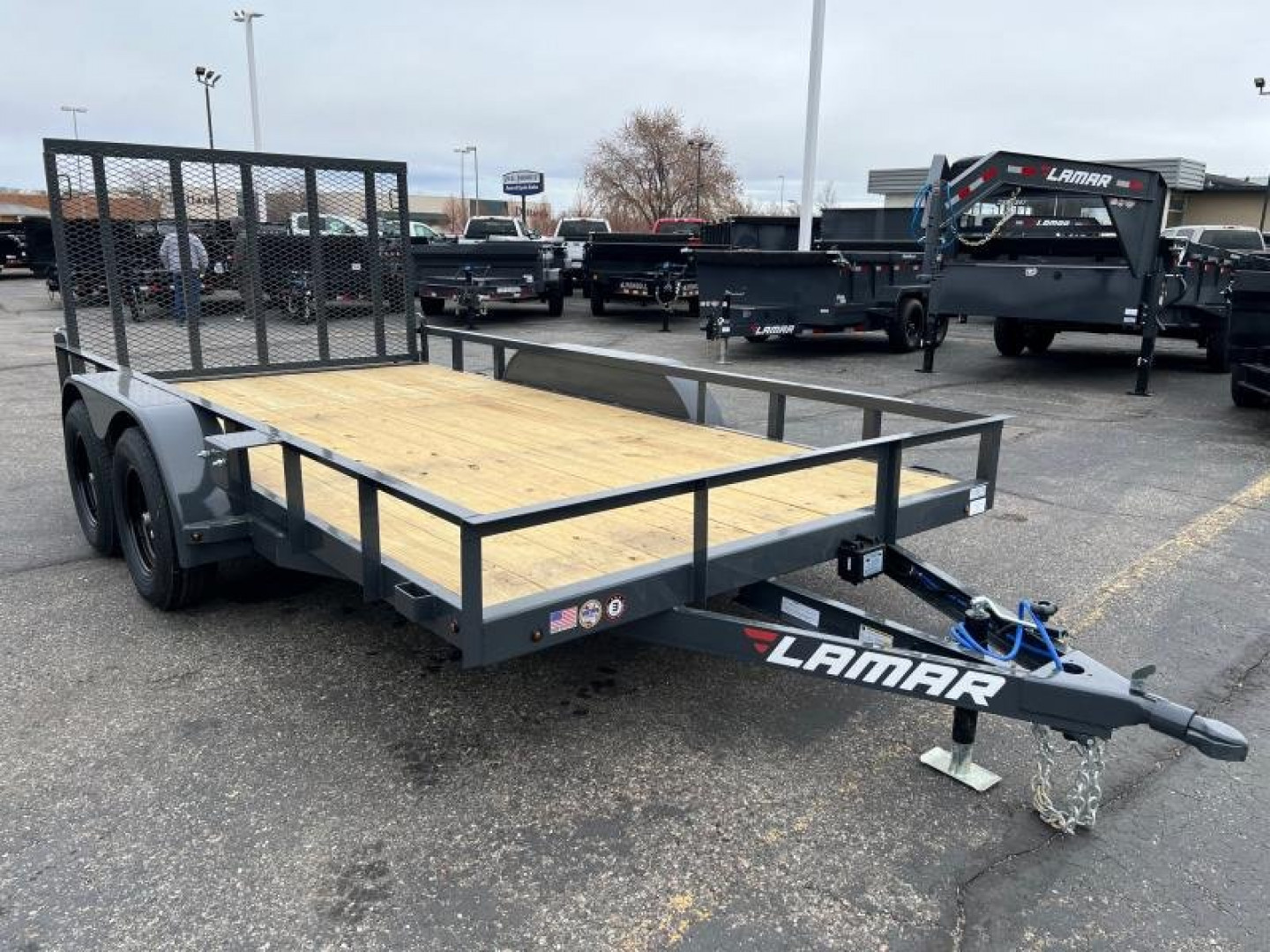 New 2024 Lamar Trailers 83X14 Utility Trailer
