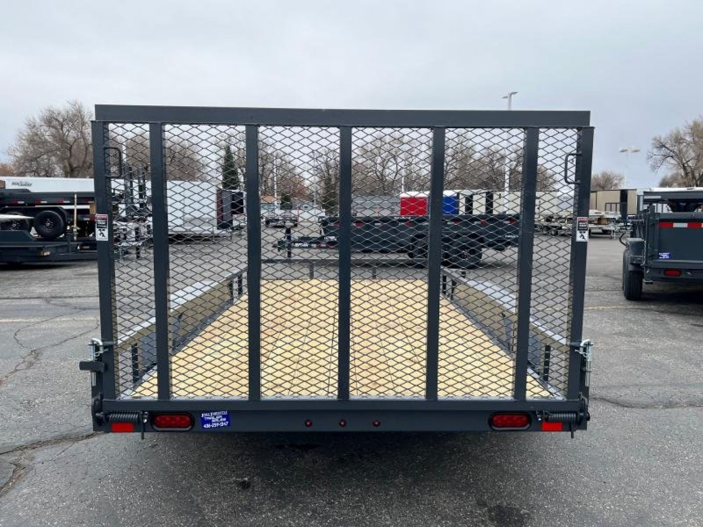 New 2024 Lamar Trailers 83X14 Utility Trailer