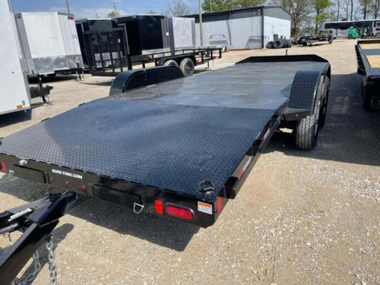 New 2023 Sure-Trac 82x20 Steel Floor (7K) Car Hauler