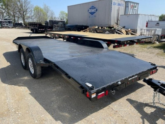 New 2023 Sure-Trac 82x20 Steel Floor (7K) Car Hauler