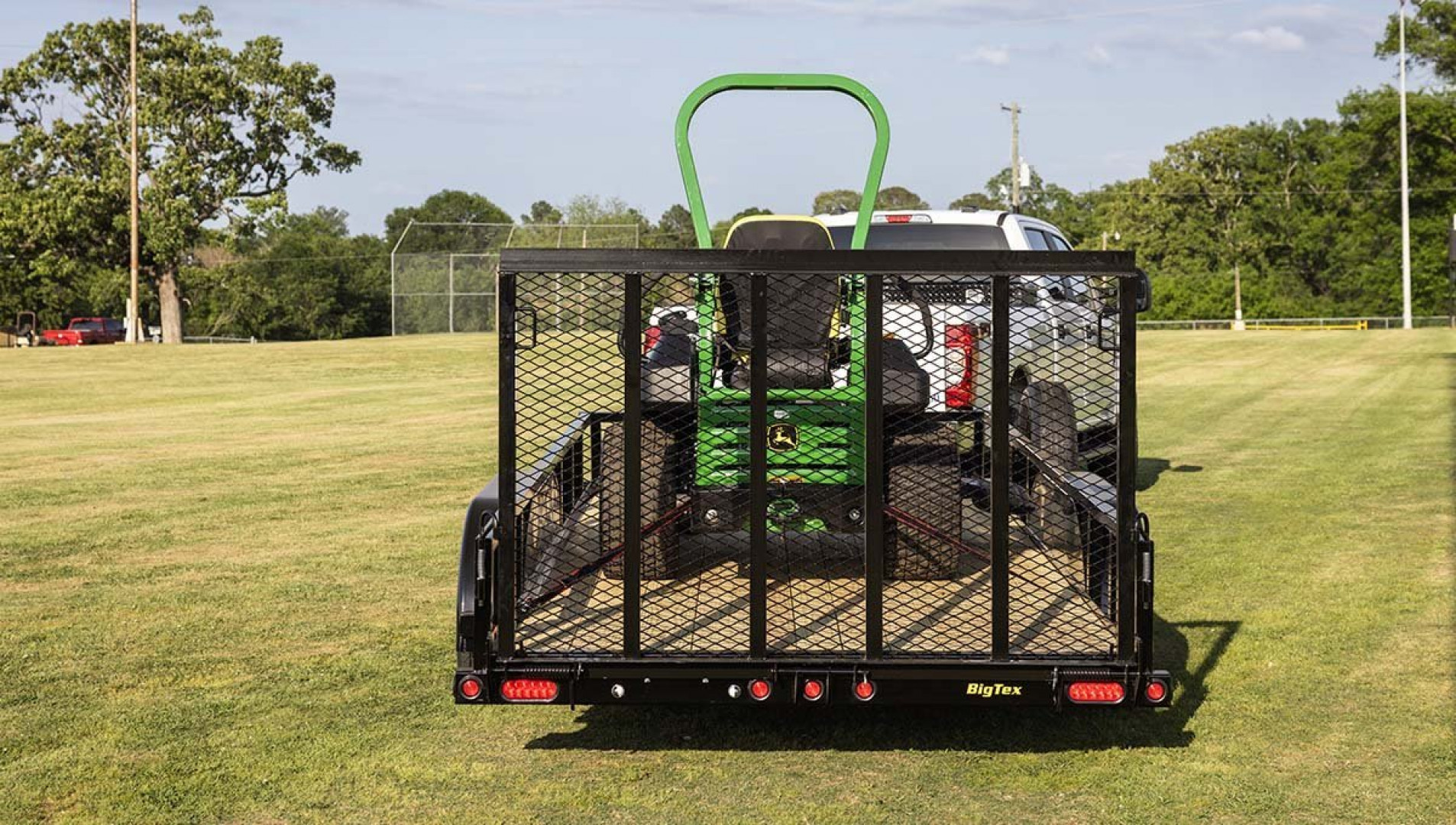 New 2025 Big Tex Trailers 60PI-16 77X16 (6K) TA 4'RG Utility Trailer