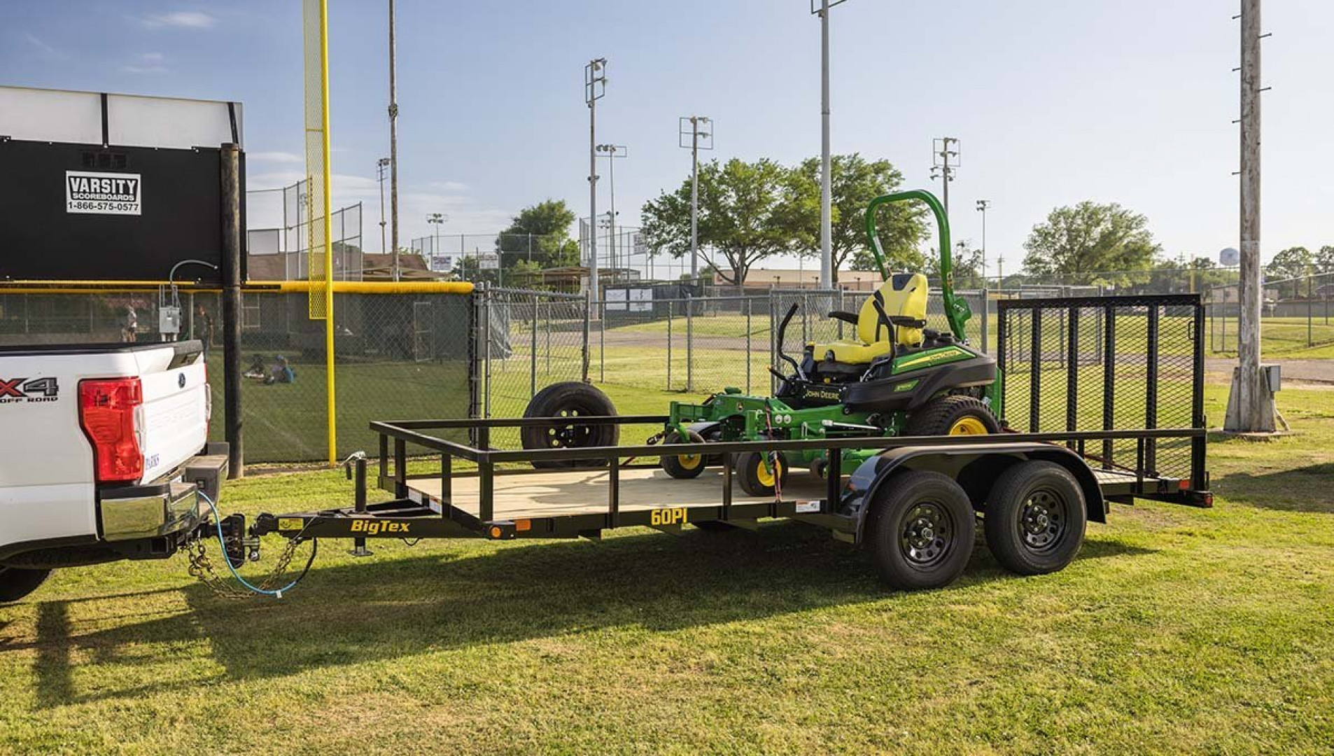 New 2025 Big Tex Trailers 60PI-16 77X16 (6K) TA 4'RG Utility Trailer