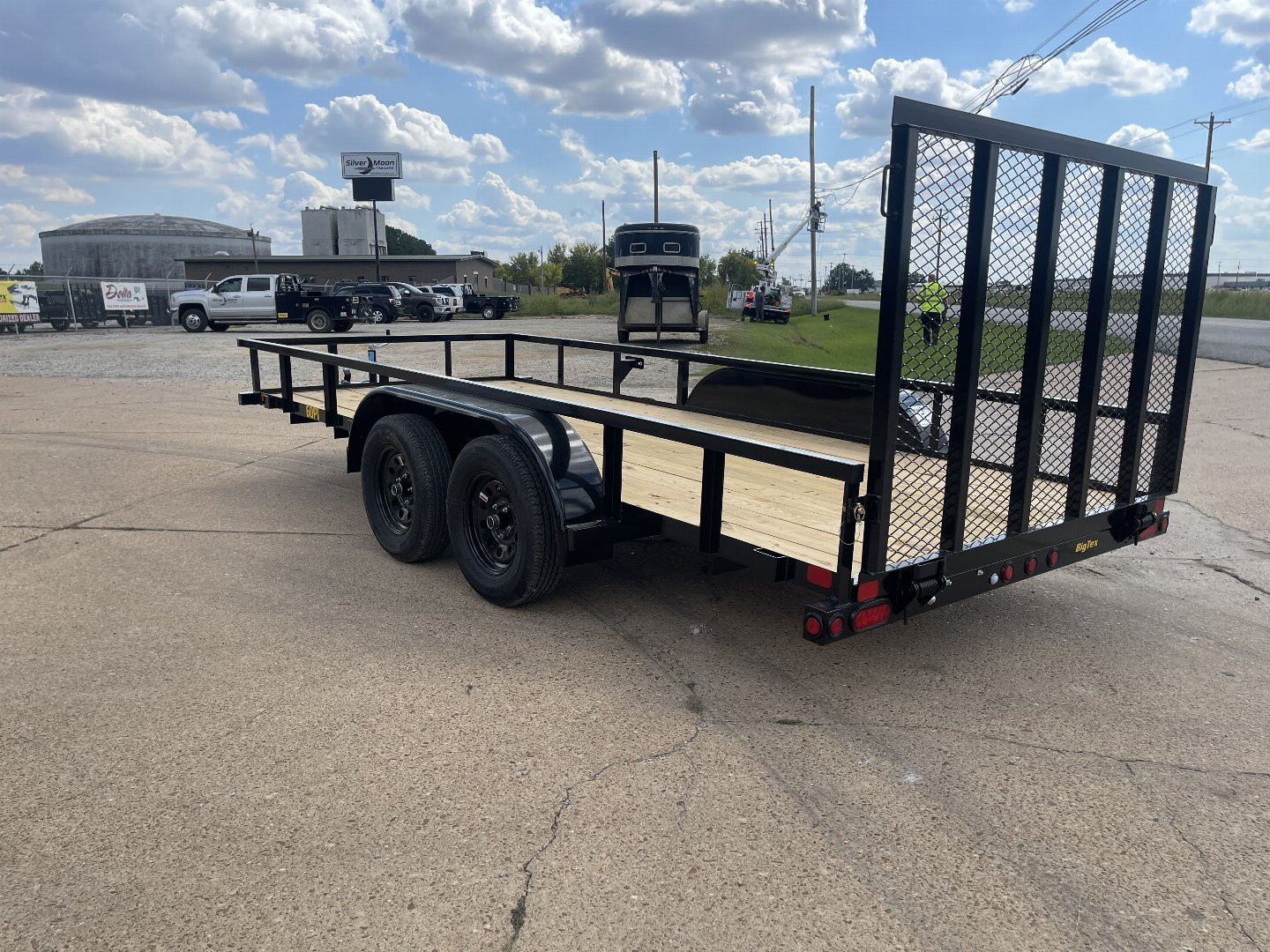 New 2025 Big Tex Trailers 60PI-16 77X16 (6K) TA 4'RG Utility Trailer