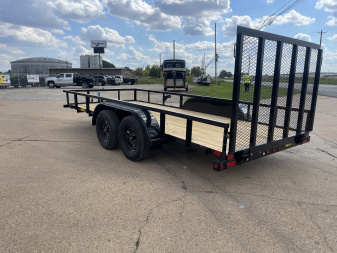 New 2025 Big Tex Trailers 60PI-16 77X16 (6K) TA 4'RG Utility Trailer