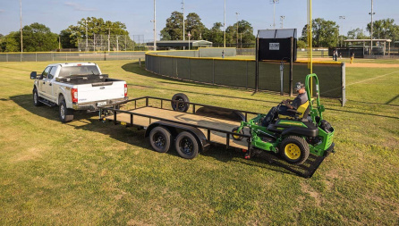 New 2025 Big Tex Trailers 60PI-16 77X16 (6K) TA 4'RG Utility Trailer