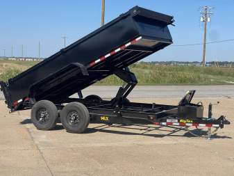 New 2025 Big Tex Trailers 14LX 83x14x2 (14K) Channel Tandem Axle Dump Trailer