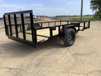 New 2025 B/R TRAILERS 76X12 S/A Utility Trailer Utility Trailer