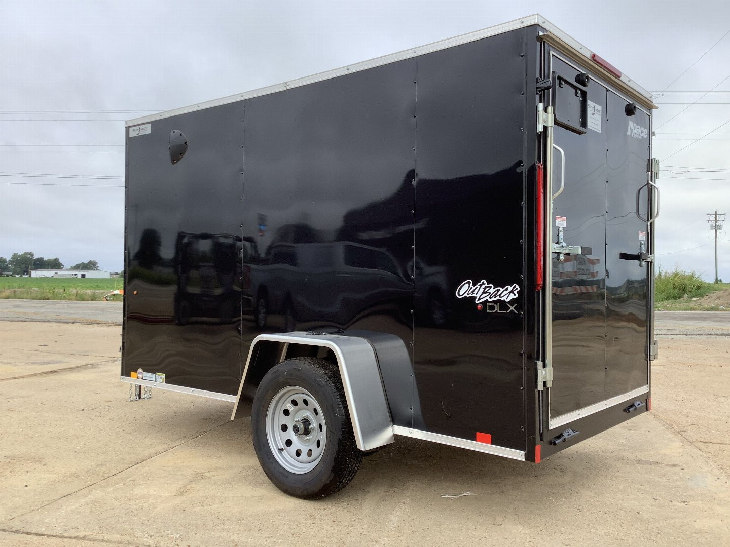 New 2026 Pace American 5x10 Outback DLX Cargo Trailer