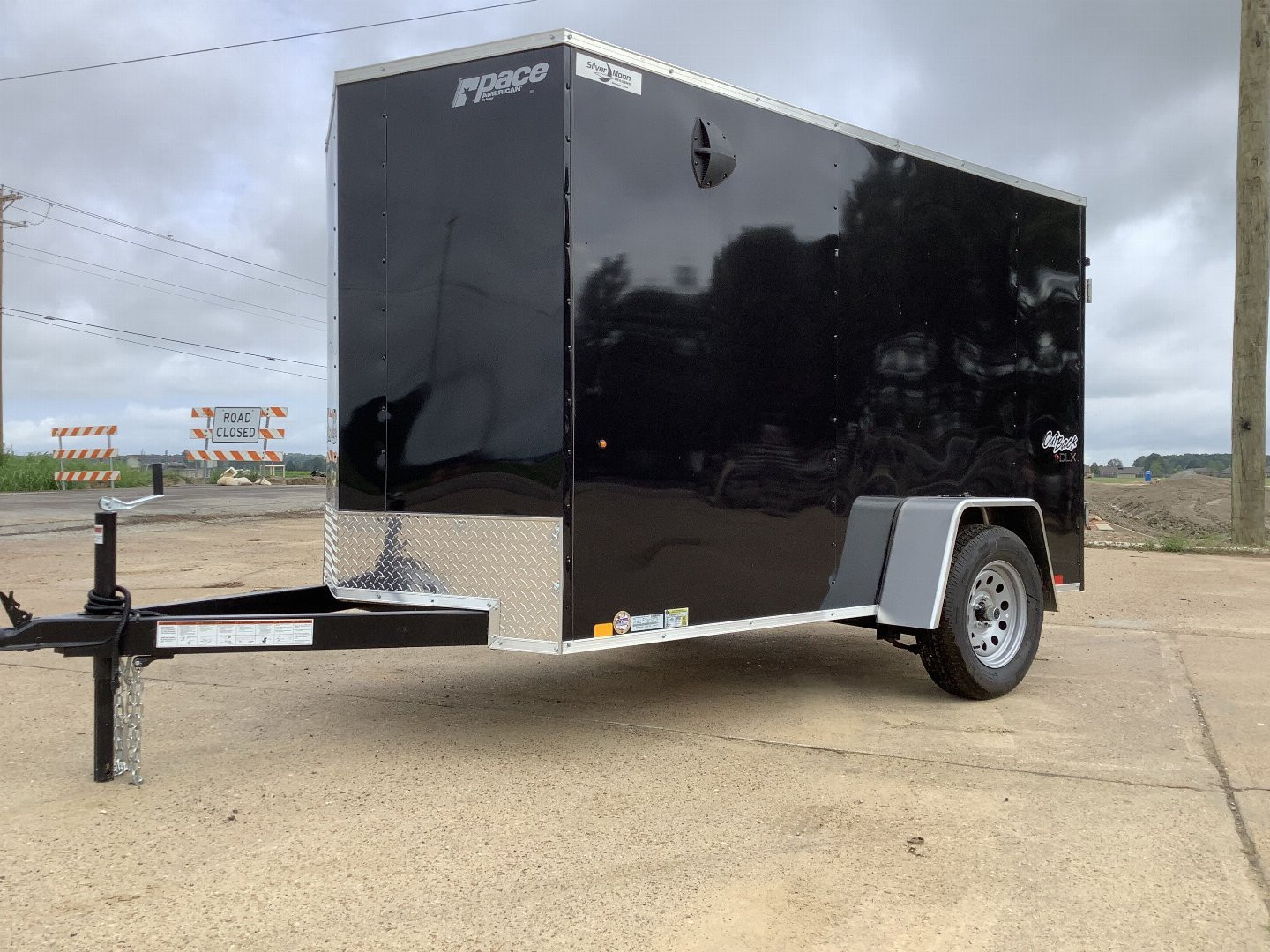 New 2026 Pace American 5x10 Outback DLX Cargo Trailer
