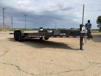 New 2026 DELTA TRAILERS 84x22 (14K) 16+6 Partial Tilt Equipment Trailer Equipment Trailer