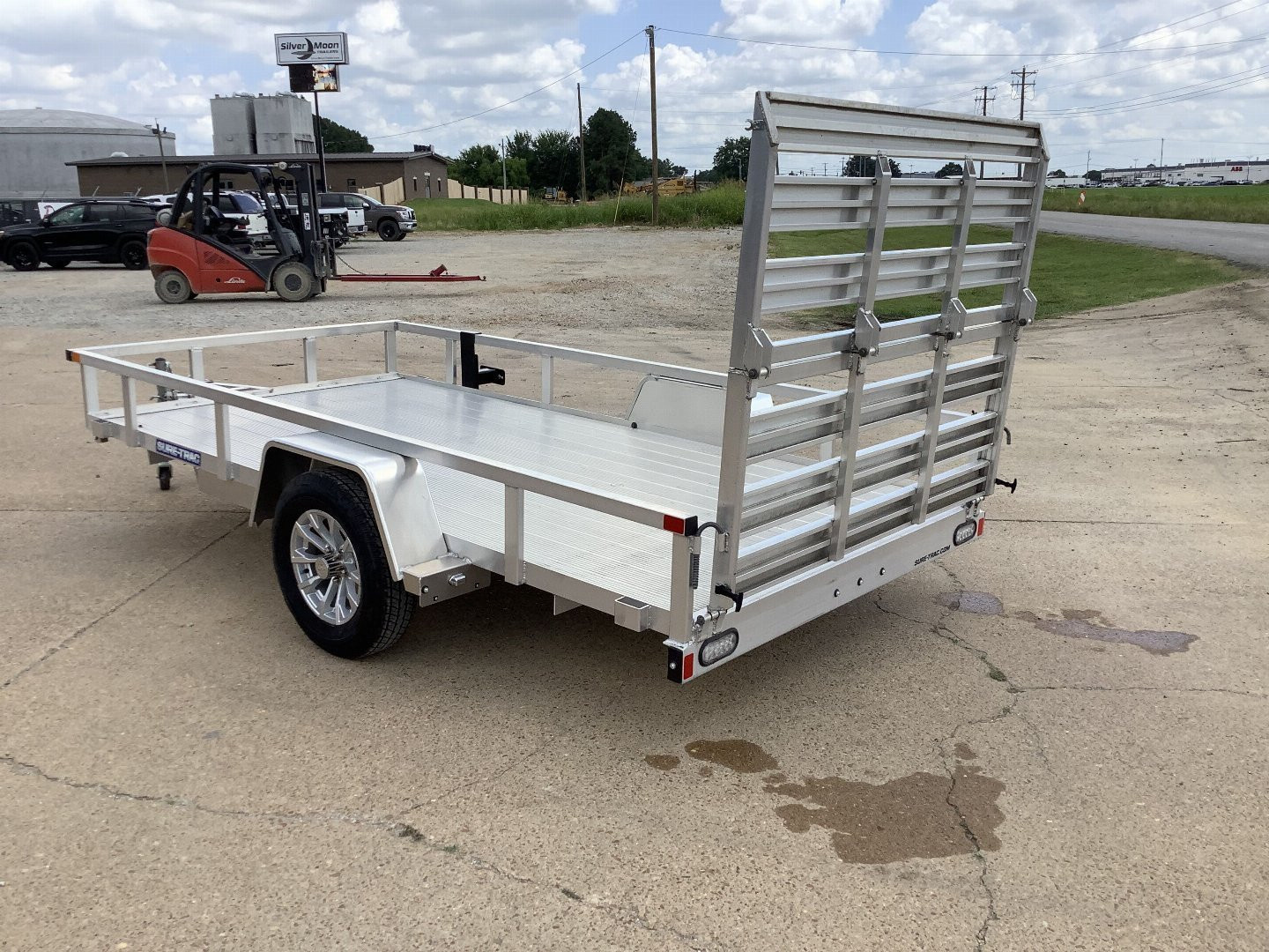 New 2023 Sure-Trac 6x12 Aluminum Utility Trailer