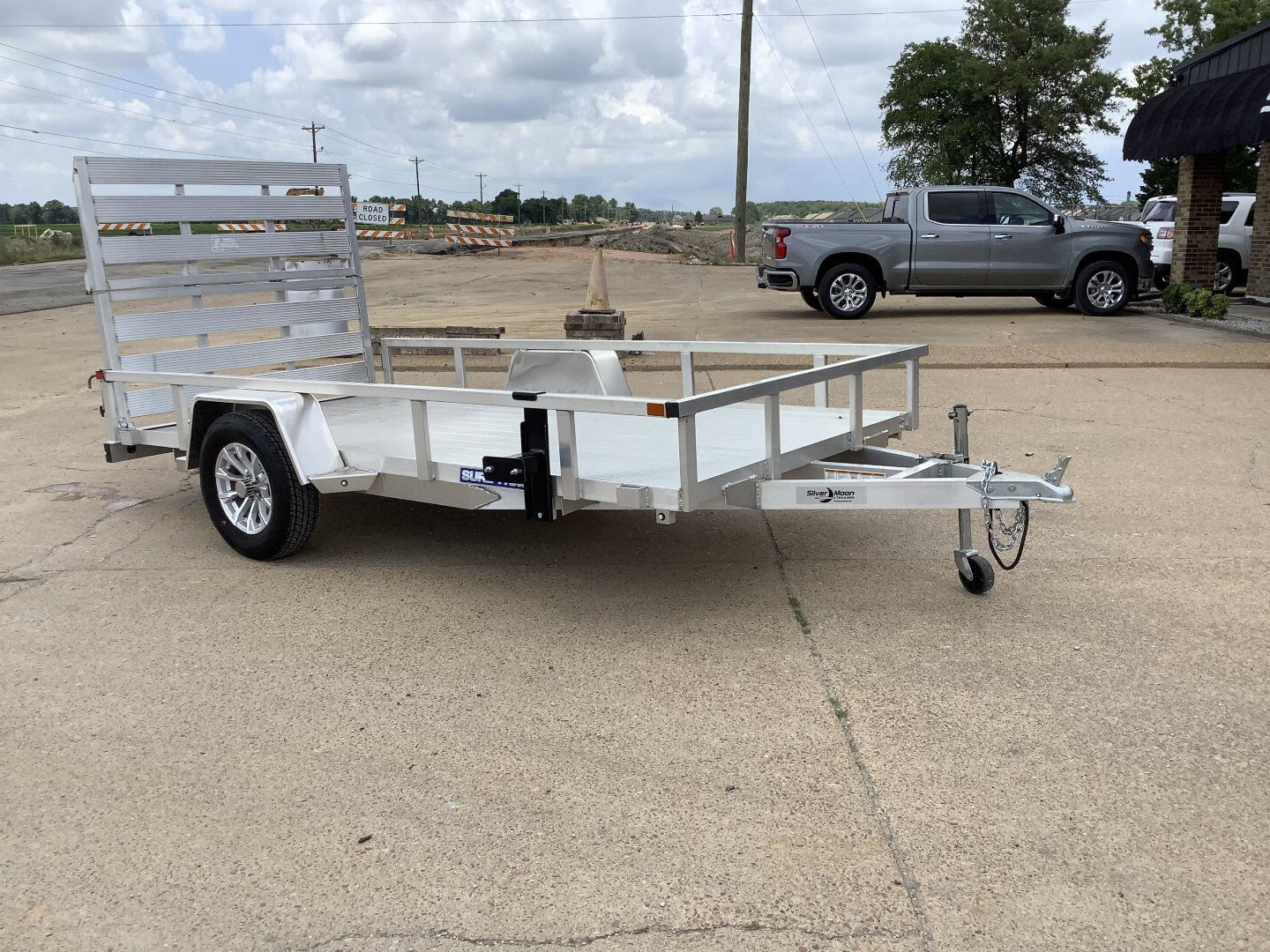 New 2023 Sure-Trac 6x12 Aluminum Utility Trailer