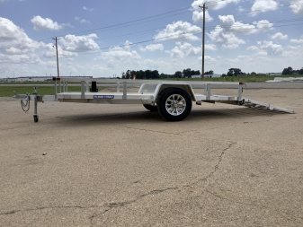 New 2023 Sure-Trac 6x12 Aluminum Utility Trailer