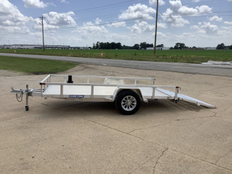 New 2023 Sure-Trac 6x12 Aluminum Utility Trailer