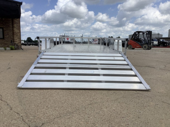 New 2023 Sure-Trac 6x12 Aluminum Utility Trailer