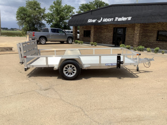 Used 2023 SURE-TRAC 6x12 Aluminum Utility Trailer Utility Trailer