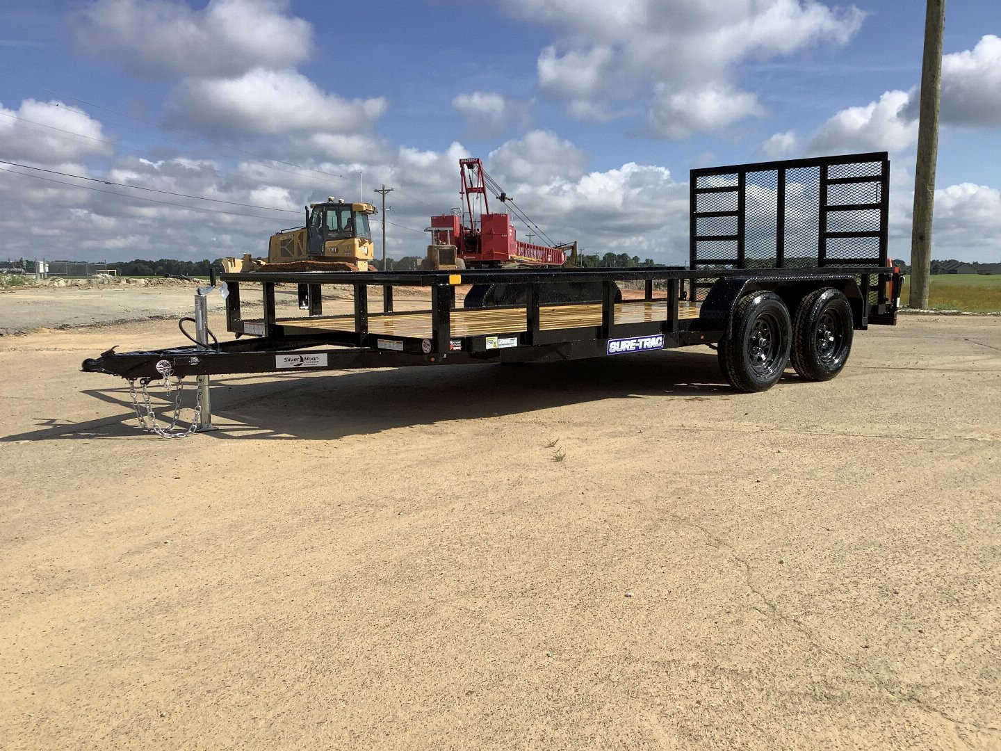 New 2025 Sure-Trac 7x16 Tube Top (7K) Utility Trailer