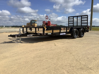 New 2025 Sure-Trac 7x16 Tube Top (7K) Utility Trailer