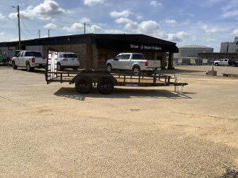 New 2025 Sure-Trac 7x16 Tube Top (7K) Utility Trailer