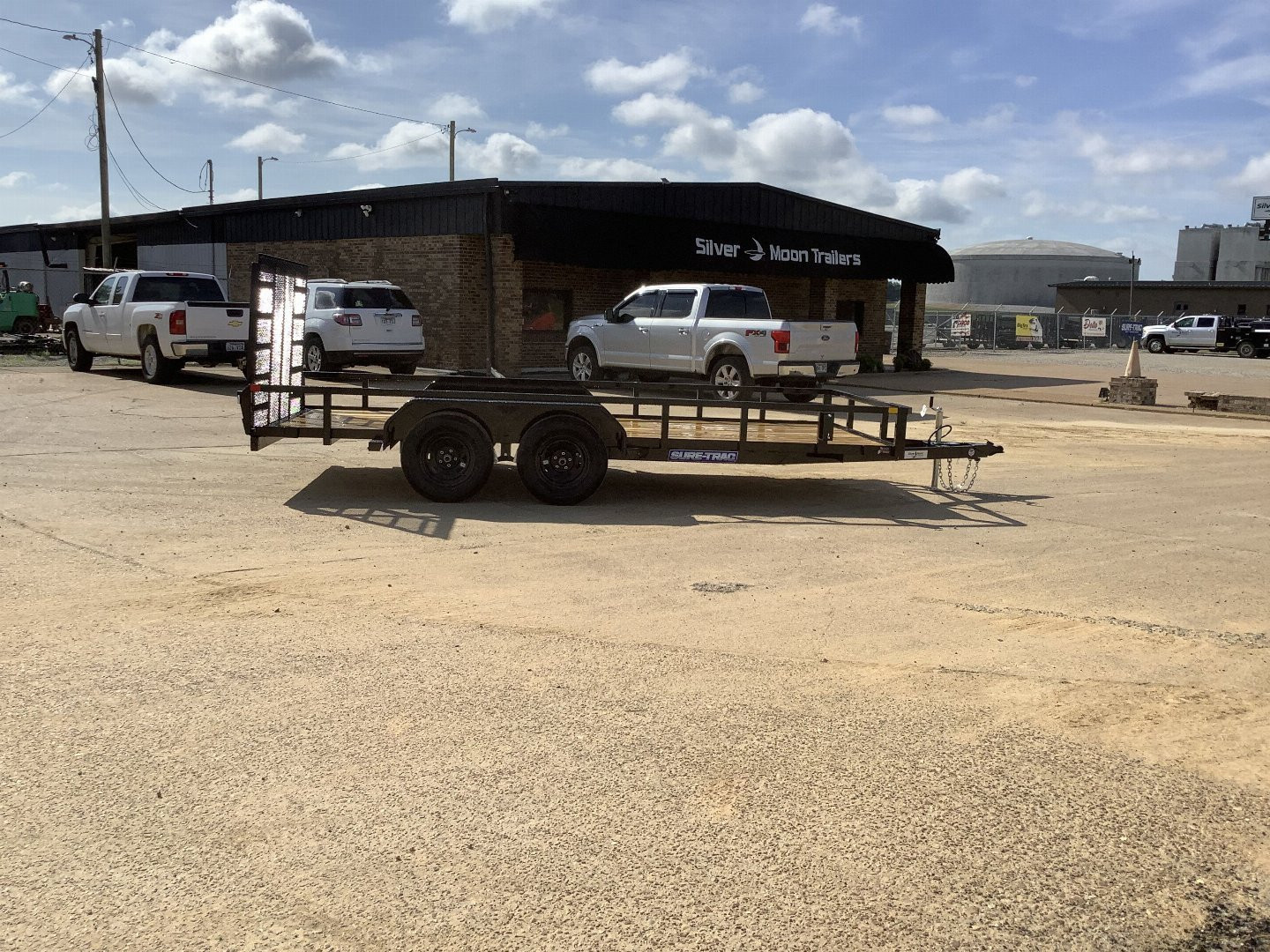 New 2025 Sure-Trac 7x16 Tube Top (7K) Utility Trailer