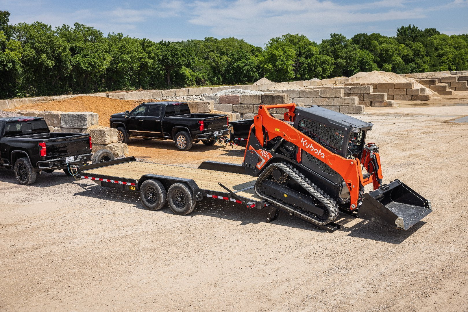 New 2025 Big Tex Trailers 83x20 (14K) Tandem Axle Equipment Trailer