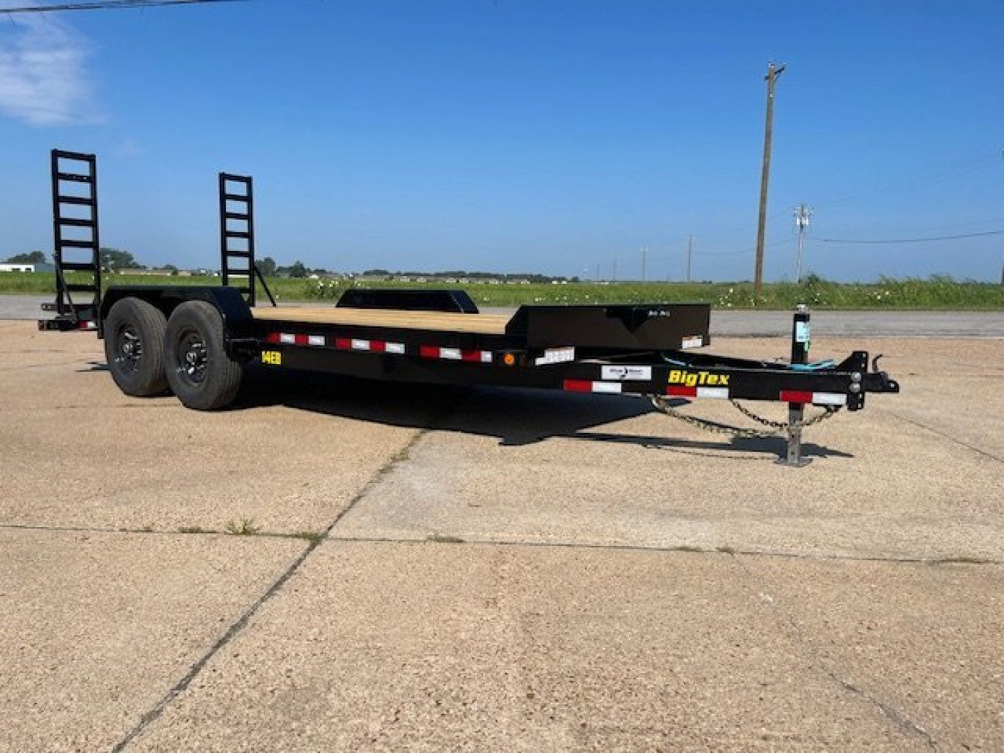 New 2025 Big Tex Trailers 14EB 83x18 (14K) Tandem Axle Equipment Trailer