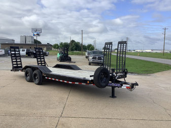 Used 2023 Load Trail 102x22 (14K) Drive Over Fender Equipment Trailer