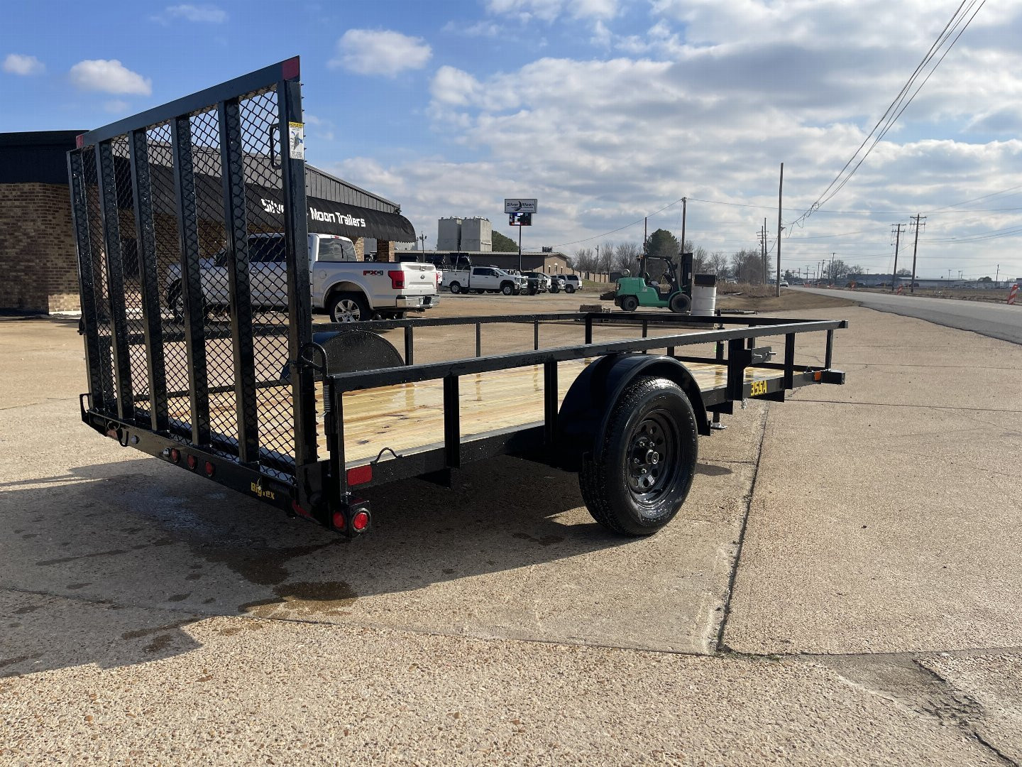 New 2026 Big Tex Trailers 35SA 77x10 Single Axle Utility Trailer