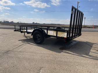 New 2026 Big Tex Trailers 35SA 77x14 Single Axle Utility Trailer