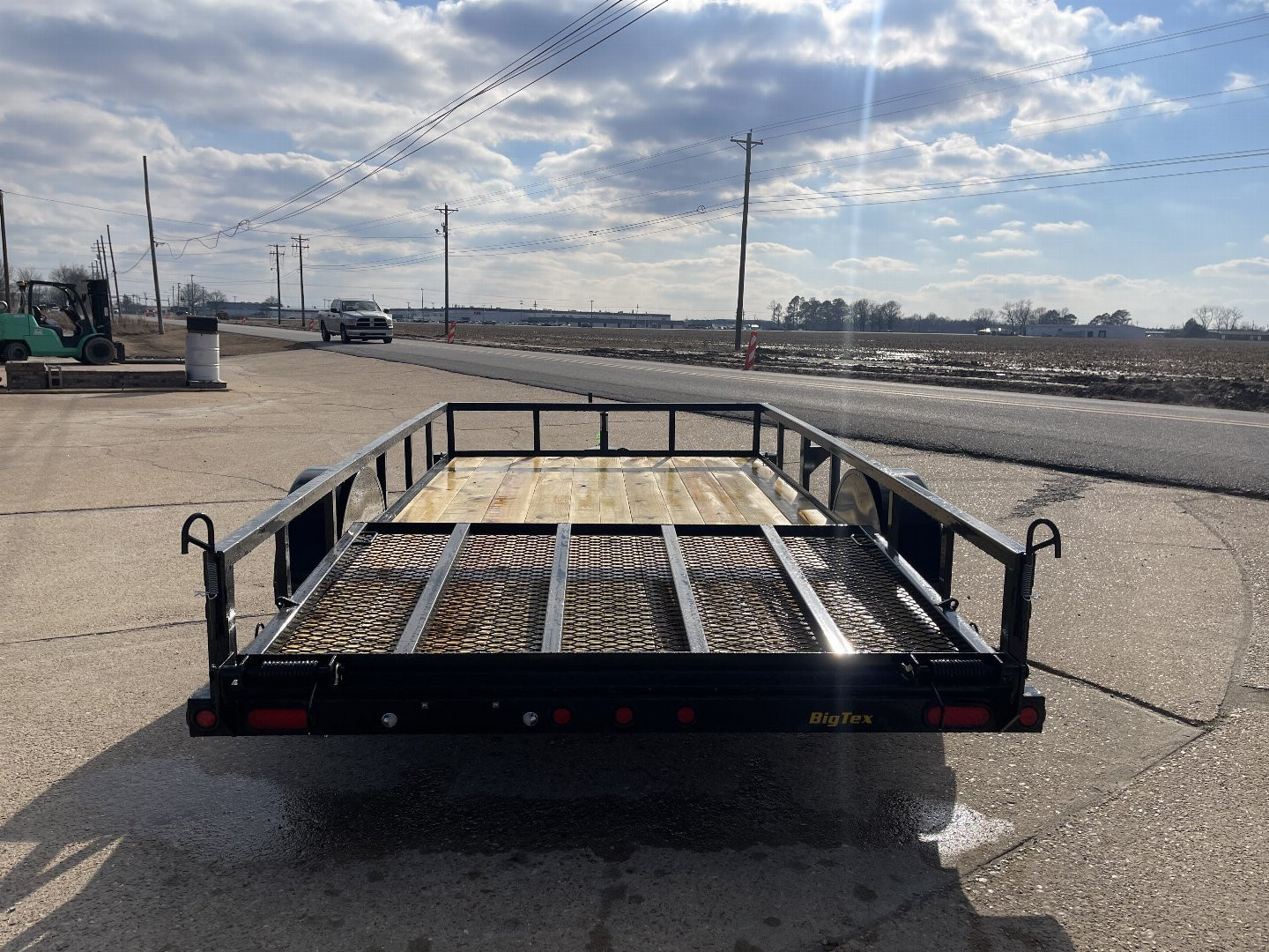 New 2026 Big Tex Trailers 35SA 77x12 Single Axle Utility Trailer