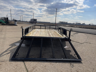 New 2026 Big Tex Trailers 35SA 77x12 Single Axle Utility Trailer