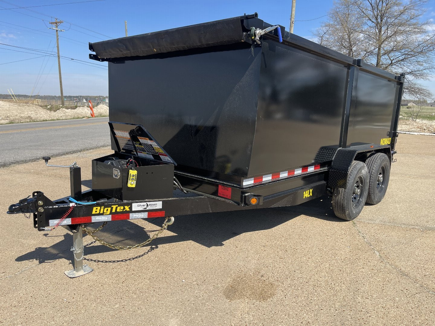 New 2026 Big Tex Trailers 14LX 83x14x4 (14K) Channel Tandem Axle Dump Trailer