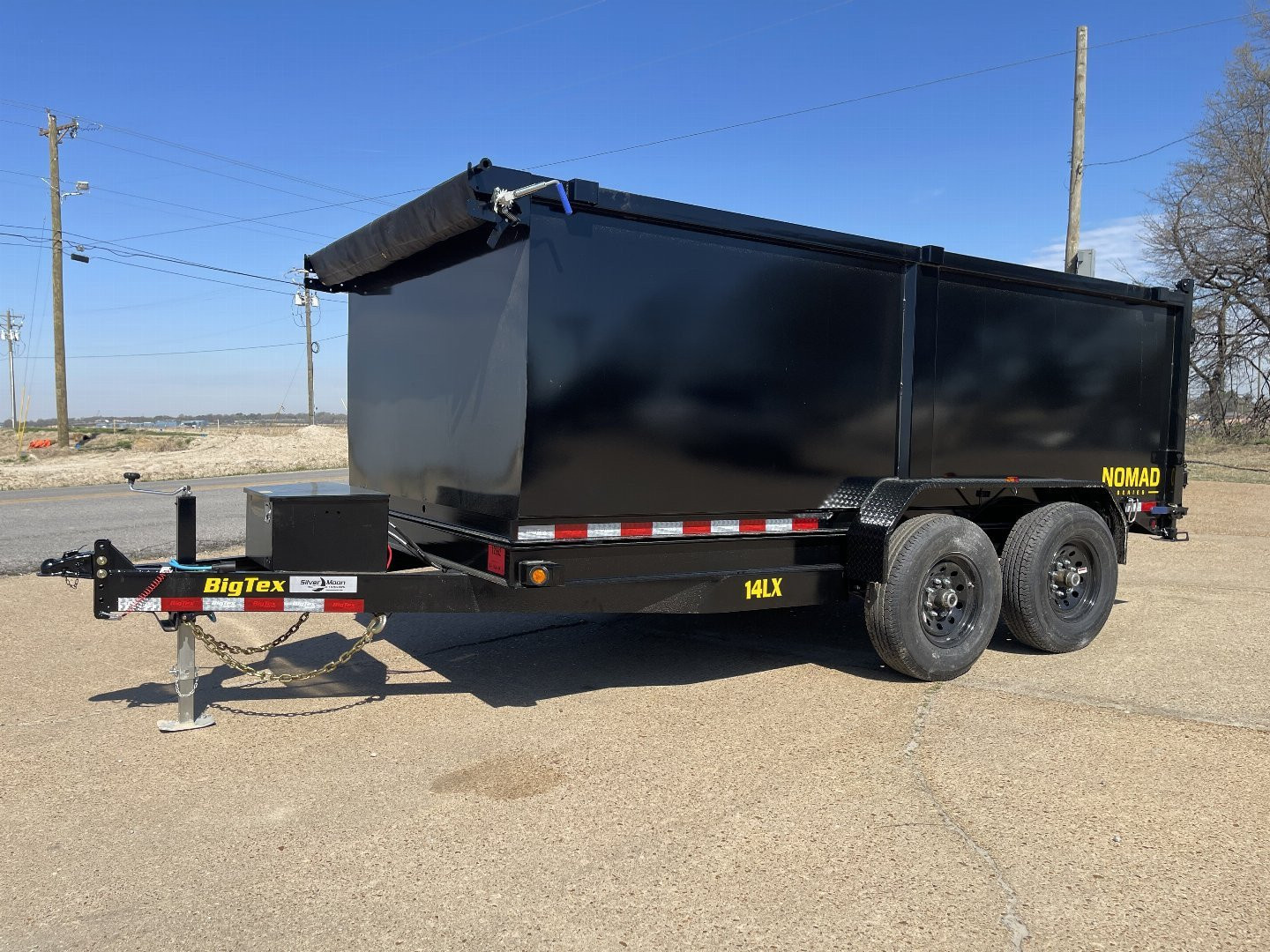New 2026 Big Tex Trailers 14LX 83x14x4 (14K) Channel Tandem Axle Dump Trailer