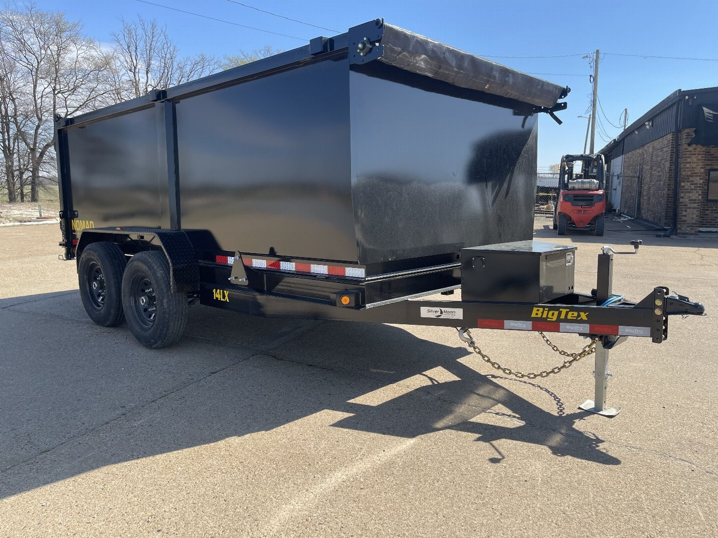 New 2026 Big Tex Trailers 14LX 83x14x4 (14K) Channel Tandem Axle Dump Trailer