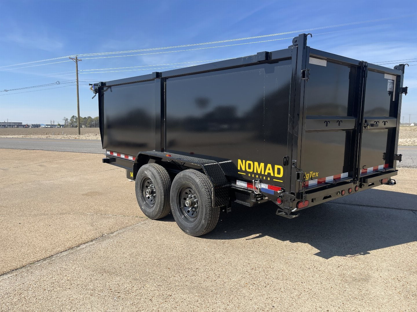 New 2026 Big Tex Trailers 14LX 83x14x4 (14K) Channel Tandem Axle Dump Trailer