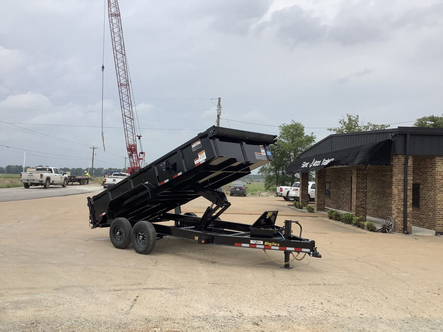 New 2026 Big Tex Trailers 14LP 83x16x2 (14K) Heavy Duty Ultra Low Profile Dump