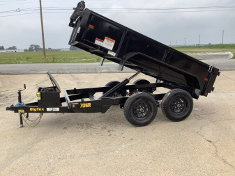 New 2026 Big Tex Trailers 70SR 5x10 (7K) Tandem Axle Single Ram Dump