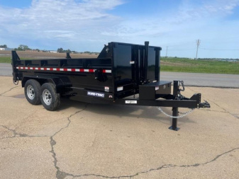 New 2024 Sure-Trac 82x14 (14k) Telescopic Dump Trailer