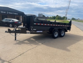 New 2024 Sure-Trac 82x14 (14k) Telescopic Dump Trailer